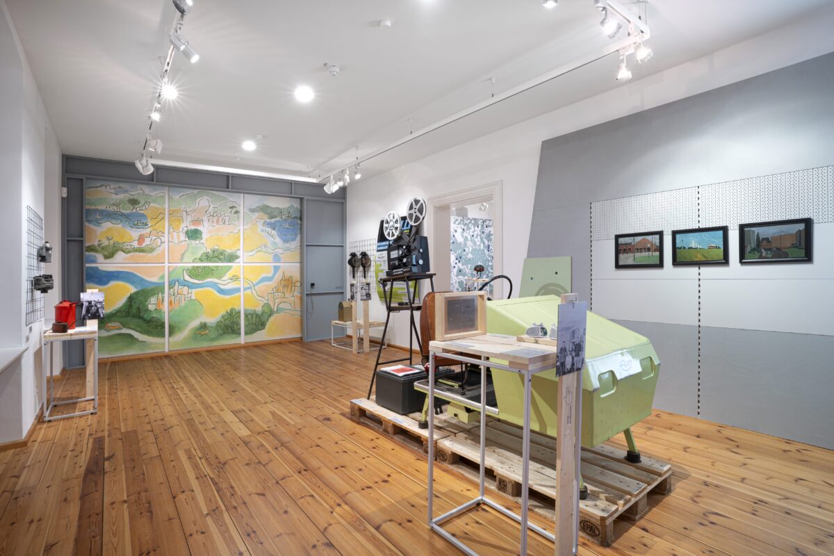 museum oder-spree - Ausstellung »holen und bringen« - Raum 2 (Foto: Bernd Choritz)