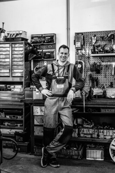 Für Denny Boschan gehört die Fehlersuche zum Job dazu. (Foto: Andreas Batke)