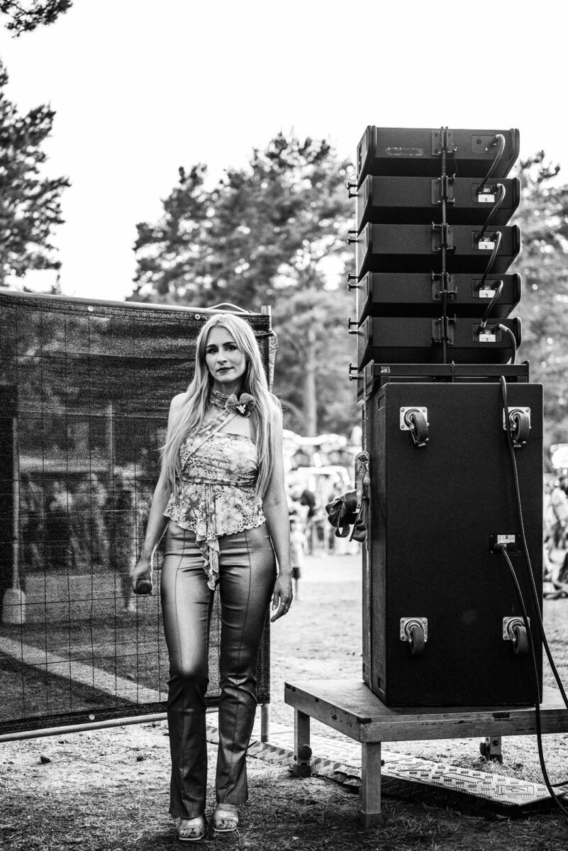 Sich auf der Bühne zu präsentieren, hat Undine Lux in der Musikschulzeit gelernt. (Foto: Andreas Batke)
