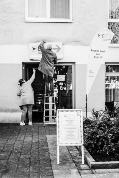 Frank Holländer baut in Fürstenwalde eine neue Geschäftsstelle der Ergänzenden unanbhändigen Teilhabeberatung für den Landkreis Oder-Spree auf. (Foto: Andreas Batke)