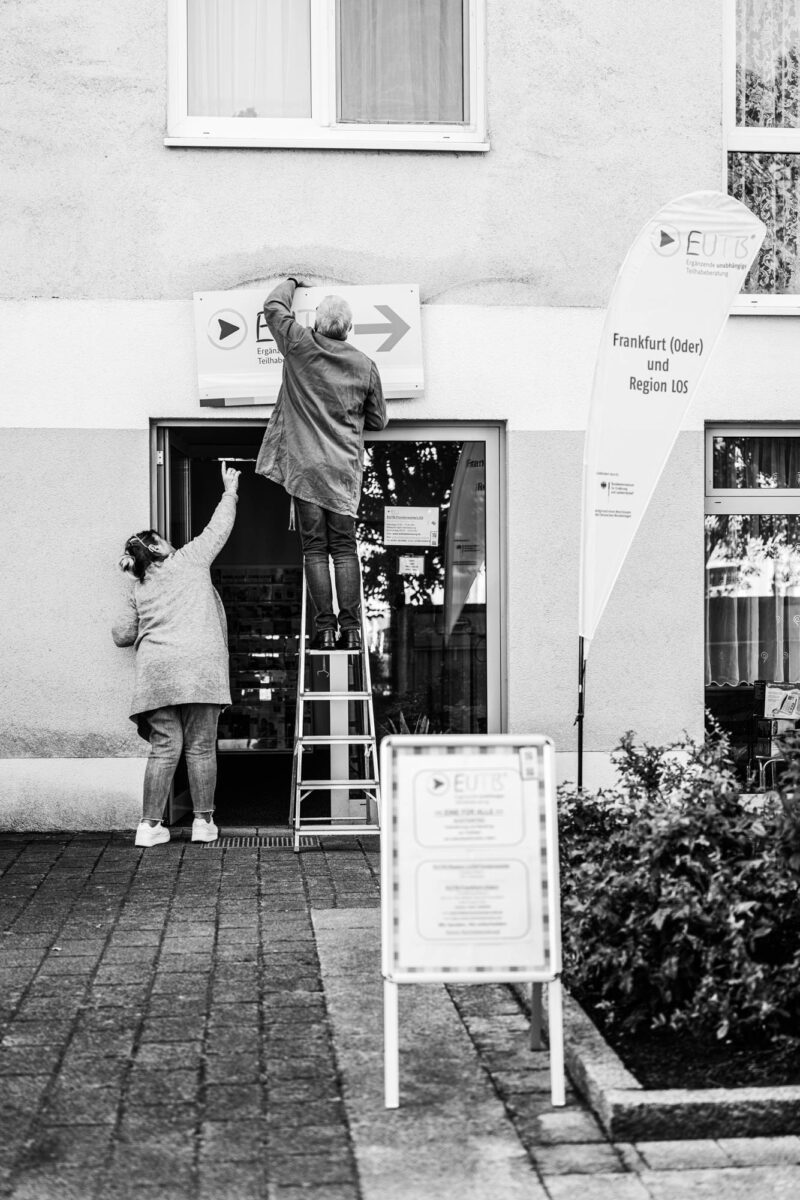 Frank Holländer baut in Fürstenwalde eine neue Geschäftsstelle der Ergänzenden unanbhändigen Teilhabeberatung für den Landkreis Oder-Spree auf. (Foto: Andreas Batke)